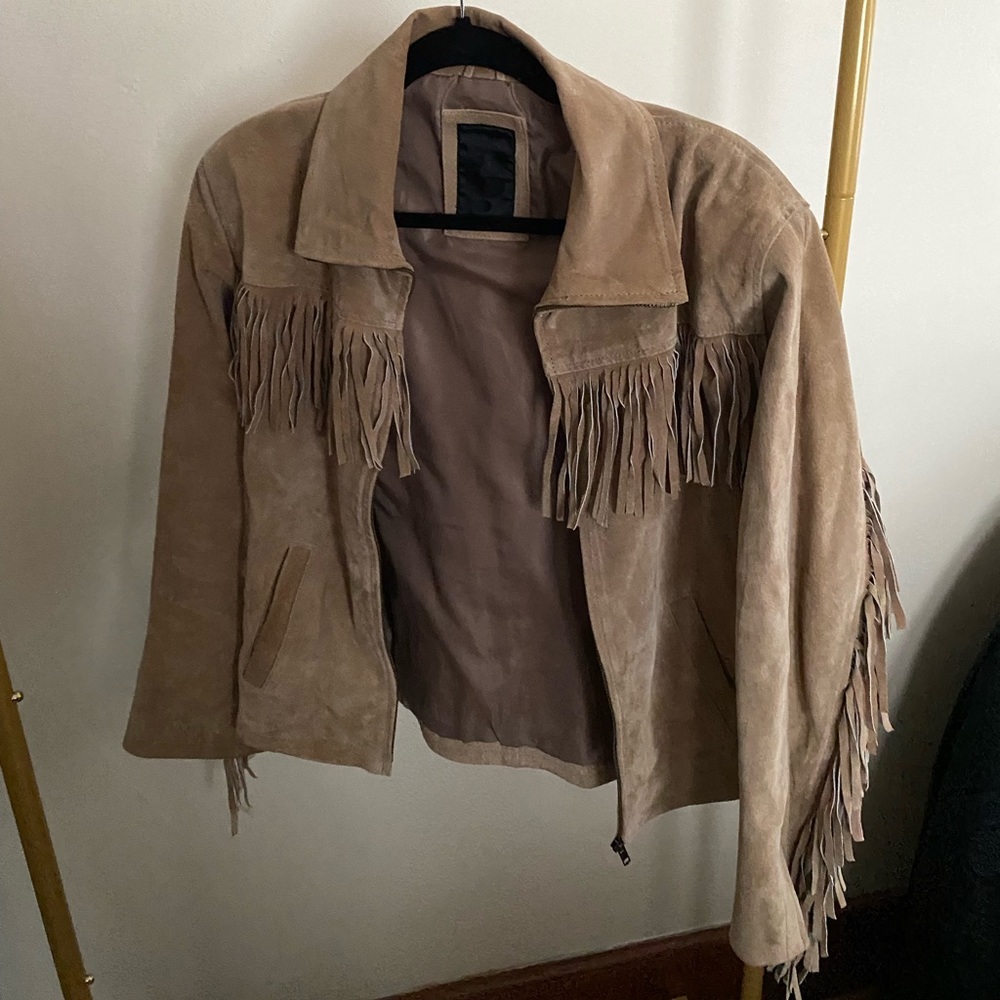 Genuine Suede fringe jacket